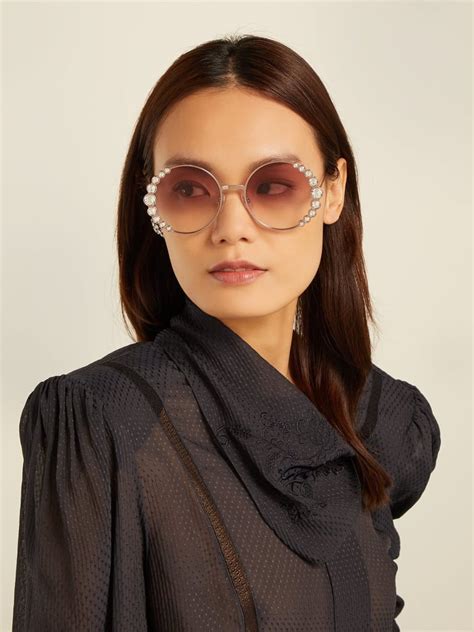 fendi round sunglasses|fendi glasses frames for women.